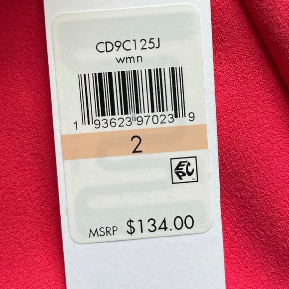 NWT WOMEN CALVIN KLEIN DRESS COLOR FUCHSIA US SIZE 2 - Picture 4 of 8